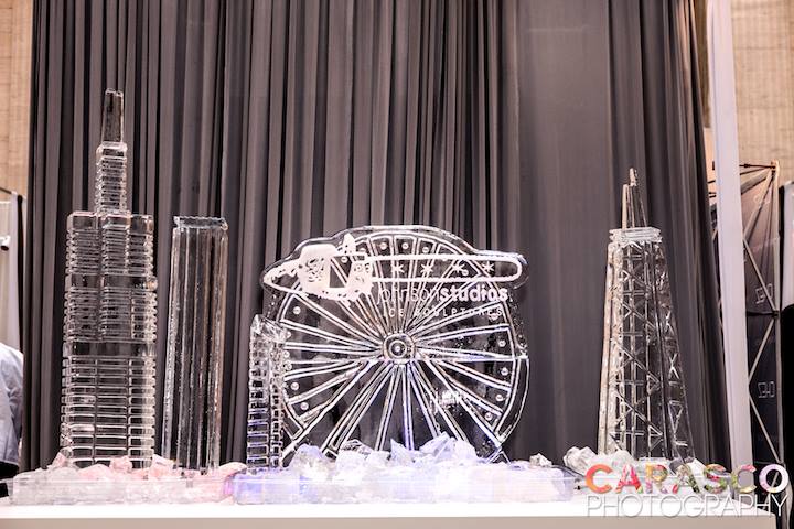 Brides Bubbles Bliss Chicago Wedding Ice Sculpture