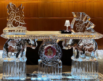 ice bar ice sculpture