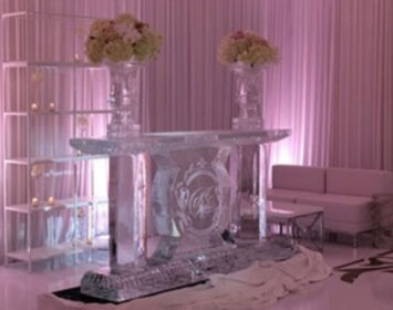 ice bar ice sculpture