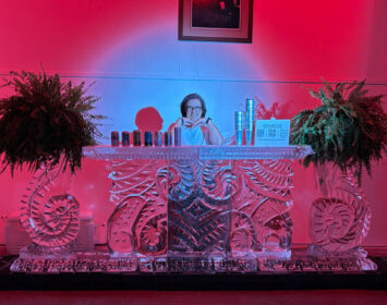 ice bar ice sculpture