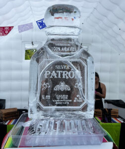 Luge Patron Ice Sculpture